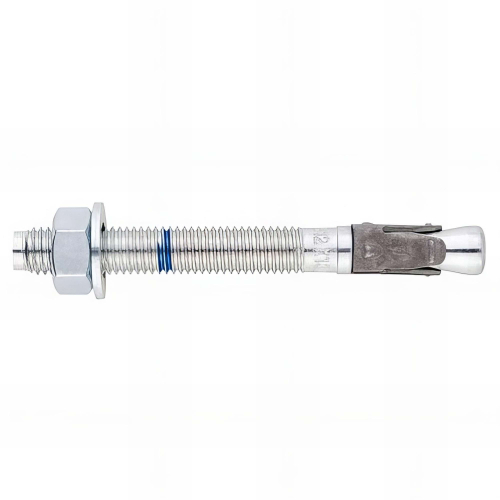 100 Goujons d'ancrage mâle charges lourdes - tige zinguée - bague sherardisée - M8 x 80 mm