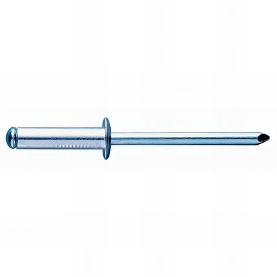 200 rivets tête bombée 6 x 25 mm aluminium - RENO6025 - Index