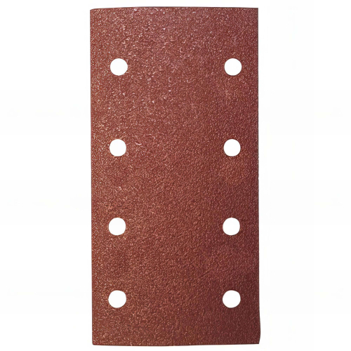 15 lots de 8 patins auto-agrippant corindon semi vrac - 115 x 230 mm Gr. 80 - 10 trous  bois/métal - 115230.10.82 - Leman