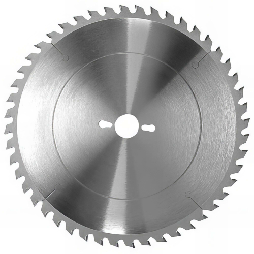 Lame carbure de scie circulaire de mise à format D. 400 x Al. 30 mm. x 48 dents alt. à bois - 326.400.3048 - Leman