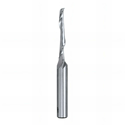 Mèche de précision une lèvre HSS D. 4 mm L. 60 mm Q. 8 mm pour alu et PVC - 505.504.12 - Leman