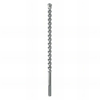 Foret SDS Max 4 taillants HM D. 38 mm L. 320 mm pour béton armé - 624.320.38 - Leman