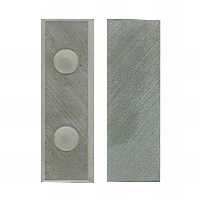 Lot de 10 plaquettes réversibles HM 30x10x1,5 mm pour bois - 800.301.01 - Leman