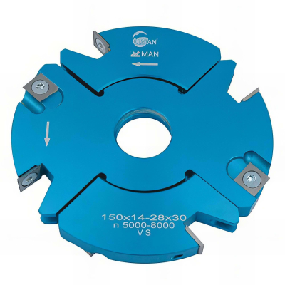 Porte-outils multifonctions Leman D. 150 mm - Feuillure/ Rainure/ Tenon extensible - Ep. 20-39 mm