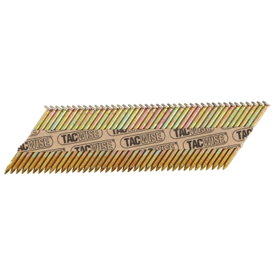 Boîte de 3300 clous, annelés extra galvanisés en bande papier 34° D. 2,8 x 50 mm - Tacwise - 1124