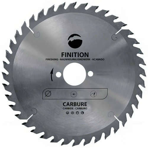 Lame carbure pour portative D. 170 x Al. 16 mm. x 40 dents alt. pour bois - 965.170.1640 - Leman