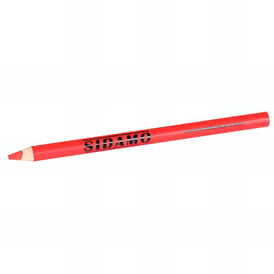 10 crayons gras rouge