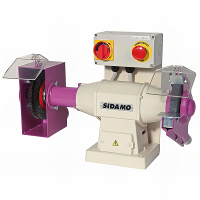 Touret meule - brosse 121 D. 150 mm - 400V 550W - 20113010 - Sidamo