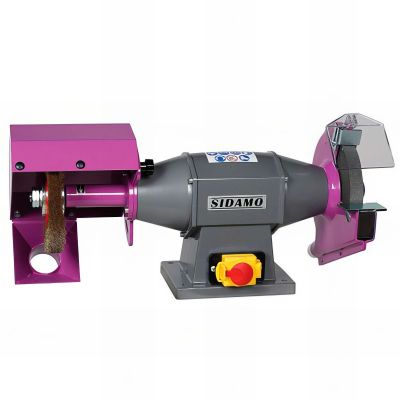 Touret meule - brosse TE201B D. 200 mm - 230 V 750 W - 20113068 - Sidamo