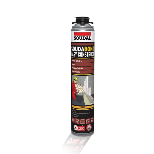 Colle mousse PU non-expansive Soudabond Easy Construct - 750 ml