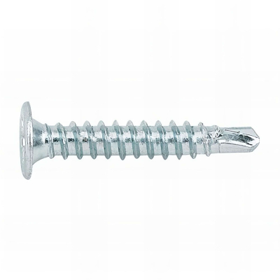 500 vis autoperceuses PH2, tête extraplate 4,2 x 23 mm zingué pour tôle et PVC - BCPZ4223 - Index