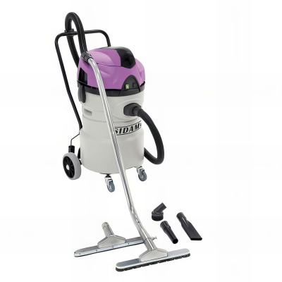Aspirateur eau et poussières cuve polypropylène JET 50 P - 50 L - 230V 1200W - 20402046 - Sidamo