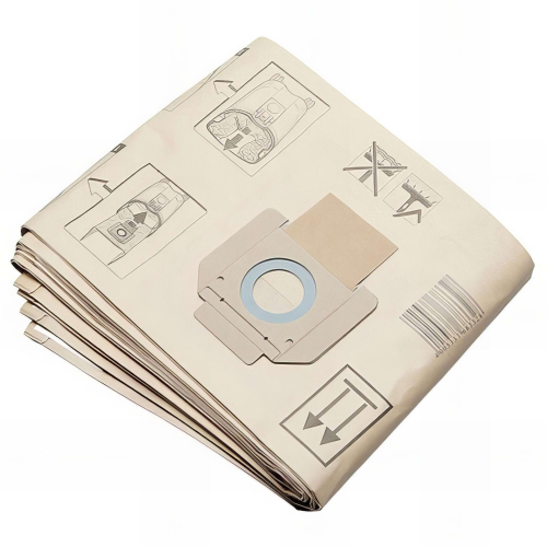 Lot de 5 sacs papier pour aspirateurs XC 50 - 20498403 - Sidamo