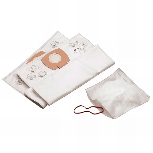 Lot de 5 sacs synthétiques pour aspirateurs DCP25, DCP25-5, DCI35S - 20498437 - Sidamo