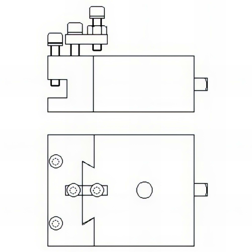 Tourelle changement rapide + 3 portes outils pour tours métaux TP 550 - 21398117 - Sidamo