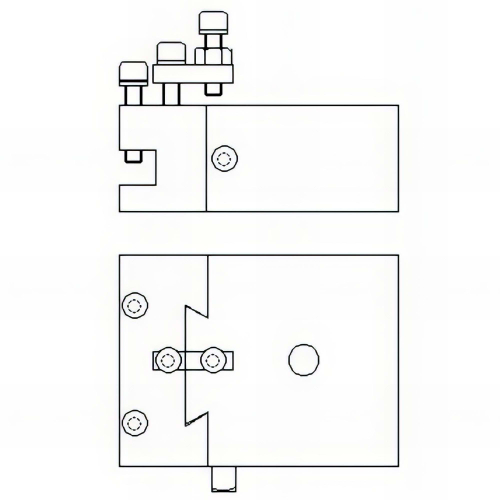 Tourelle à changement rapide + 3 porte outils pour tours métaux TP 750 VISU - 21398129 - Sidamo
