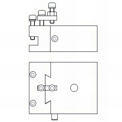 Tourelle à changement rapide + 3 porte outils pour tours métaux TP 750 VISU - 21398129 - Sidamo
