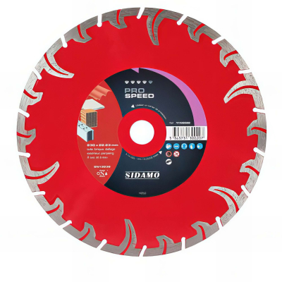 Disque diamant PRO SPEED D. 125 x 22,23 x H 7,5 mm Tuile / Brique - 11130019 - Sidamo