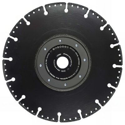 Disque diamant à chanfreiner - couper ULTRA PMF D. 125 x Al. 22,23 x Ht. 3 mm Fonte / Acier / PVC - 11130138 - Sidamo