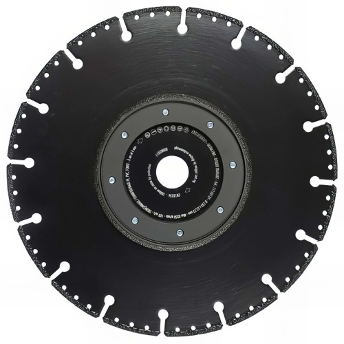 Disque diamant à chanfreiner - couper ULTRA PMF D. 125 x Al. 22,23 x Ht. 3 mm Fonte / Acier / PVC - 11130138 - Sidamo