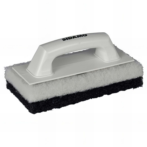 Platoir 250 x 120 mm + 2 tampons abrasifs décapage/nettoyage - 11200192 - Sidamo