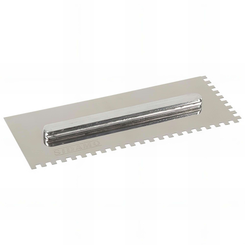 Lame de rechange de platoir Inox 280 X 115 mm Denture U 6 X 6 mm