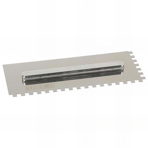 Lame de rechange de platoir Inox 280 X 115 mm Denture U 8 X 8 mm