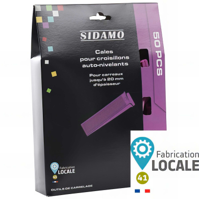 Etui de 50 cales pour croisillons auto-nivelants 2