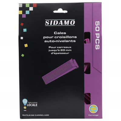 Etui de 50 cales pour croisillons auto-nivelants
