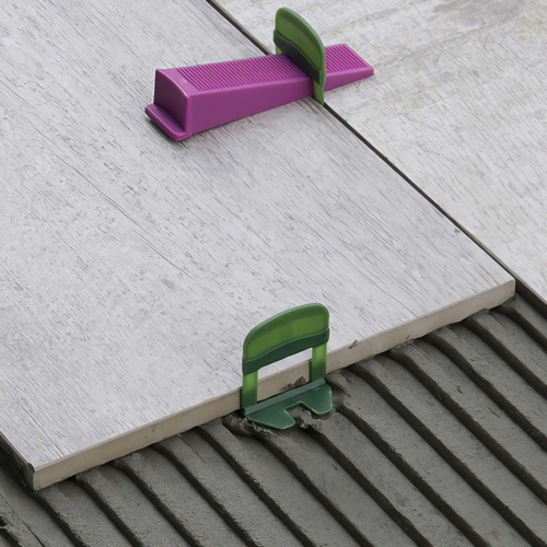 Kit pince + 150 cales + 150 croisillons 1 mm auto-nivelants de 3 à 12 mm
