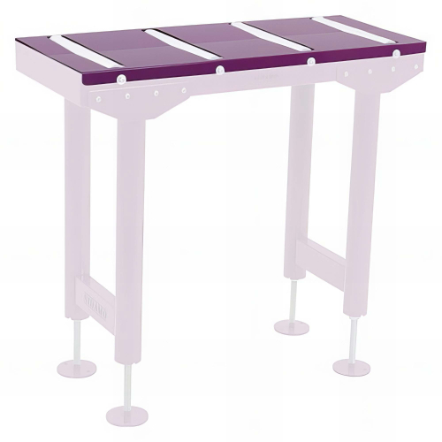 Plateau anti-chute 100 x 40 cm pour table à rouleaux - P1M