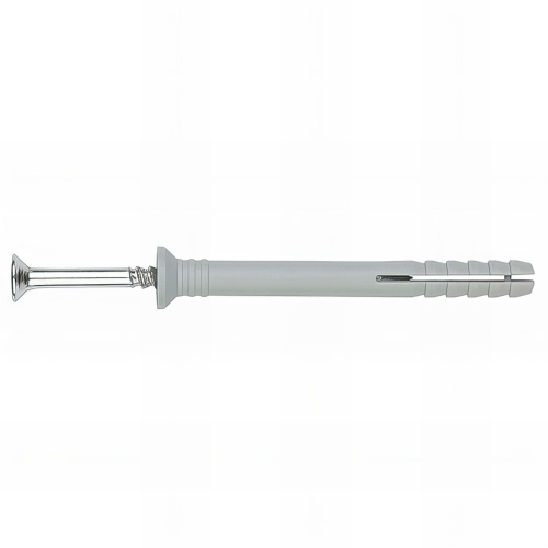 100 chevilles à frapper polyamide avec clou annelé à tête fraisée Inox A2 6 x 60 mm (D. 6 mm) - TCA206060 - Index