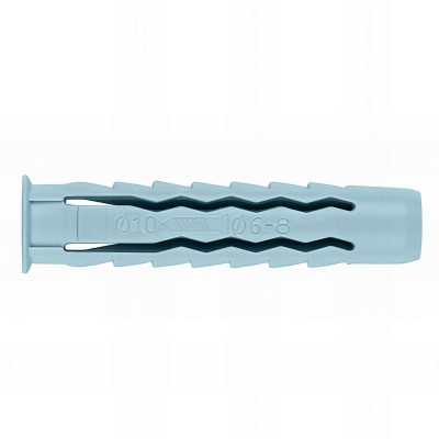 100 chevilles nylon à quadruple expansion 8 x 40 mm (D. 8 mm) - TN4S08 - Index