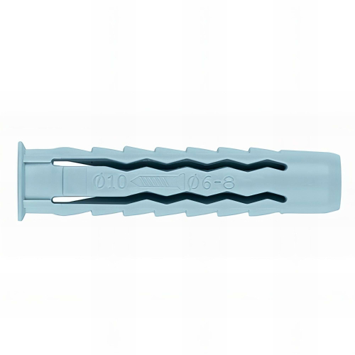 100 chevilles nylon à quadruple expansion 8 x 40 mm (D. 8 mm) - TN4S08 - Index