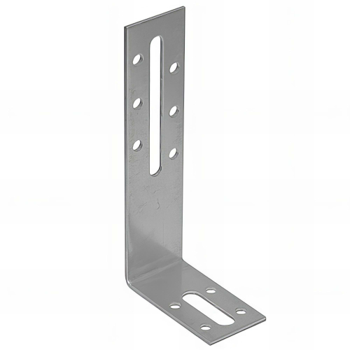 Équerre ajustable galvanisée - 120 x 55 x 30 x 2,0 mm