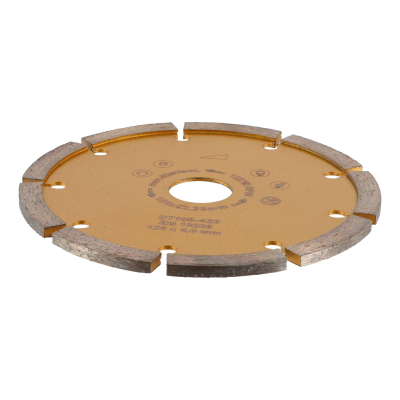 Disque Diamant à Déjointer 125 mm - Segments 10 mm, Alésage 22,23 mm - Epaisseur de 4 à 10 mm