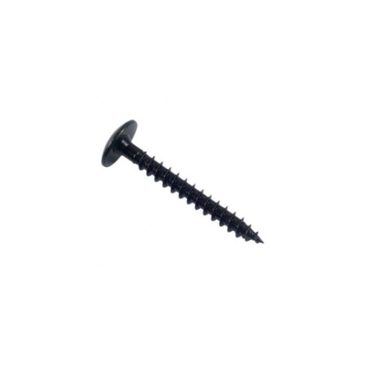Vis bois penture Torx 6 x 80 mm Zinguée noire - Boite de 100 pcs