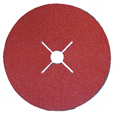 Lot de 25 disques fibre céramique D. 125 mm Gr. 36 pour inox - 6412536 - Leman