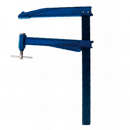 Serre-joint à pompe saillie large 300 mm section 40 x 10 mm L. 500 mm - 300.410.050 - Leman