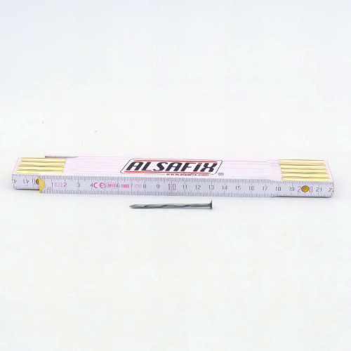 Pointe carré torsadé (CT) en vrac tête plate (TP) 2,8 x 60 mm - 1 kg - 1P280604 Alsafix