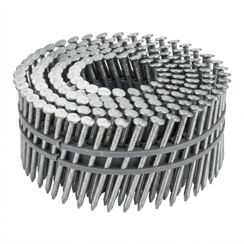 Coil de 3 000 pointes annelées galvanisées à chaud 16° COILS S 25 D. 2,5 x 25 mm - 16S25256 Alsafix