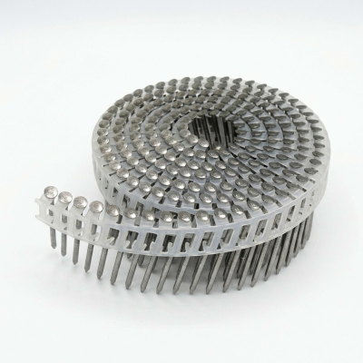 Coil de 3 600 pointes annelées INOX A2 16° COILS S 25 D. 2,5 x 25 mm - 16S25259 Alsafix