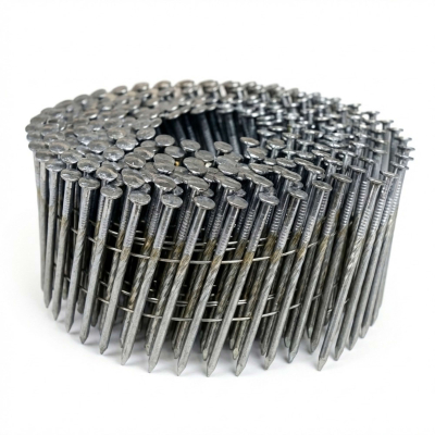 Coil de 1 200 pointes torsadées 16° COILS 38 D. 3,8 x 110 mm - 16381103 Alsafix