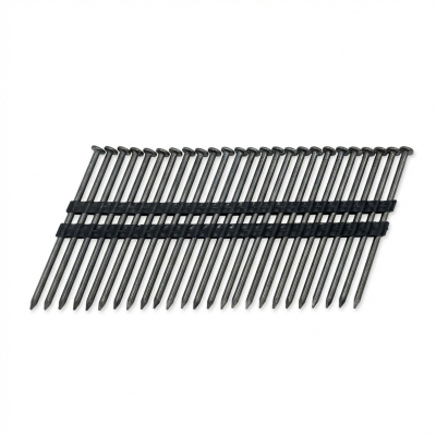 1 400 pointes lisses en bande P.E 20° D. 3,8 x 100 mm - 20381001 Alsafix
