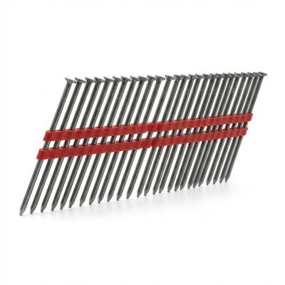 1 000 pointes lisses en bande P.E 20° D. 3,8 x 110 mm - 20381101 Alsafix