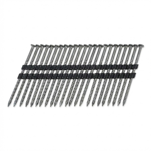 1 400 pointes carrées torsadées en bande P.E 20° D. 3,8 x 120 mm - 20381203 Alsafix