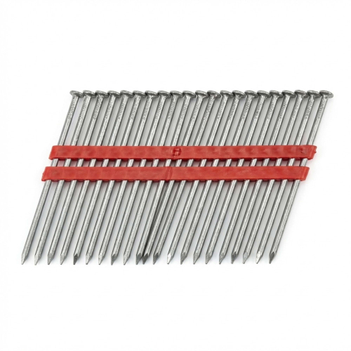 1 000 pointes lisses en bande P.E 20° D. 3,8 x 130 mm - 20381301 Alsafix