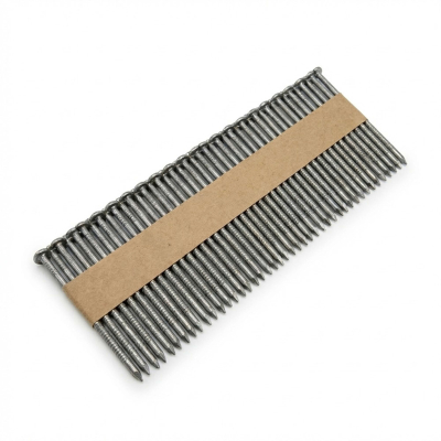 2 200 pointes annelées INOX en bande collée 34° D. 3,1 x 90 mm - 34310909 Alsafix