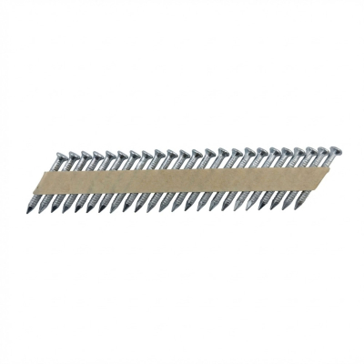 2 200 pointes d'ancrage annelées galvanisées en bande 34° 40 x L. 35 mm - 34400356 Alsafix