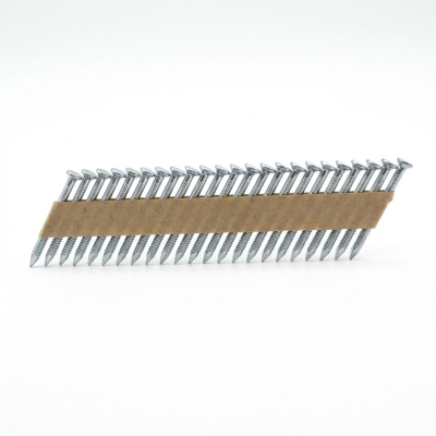 2 200 pointes d'ancrage annelées galvanisées en bande 34° 40 x L. 40 mm - 34400406 Alsafix